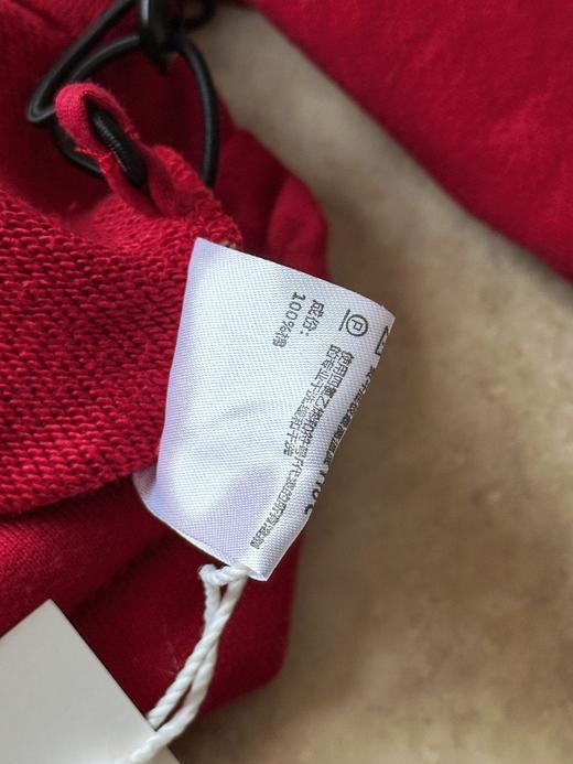 雅y同款红色休闲短款半拉链松弛感运动卫衣 商品图13