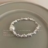 鹿鹿推荐·珍珠银色不规则手链 商品缩略图0