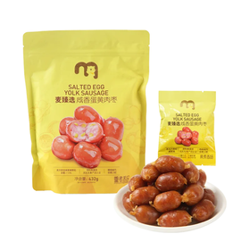 麦德龙 麦臻咸香蛋黄肉枣 432g