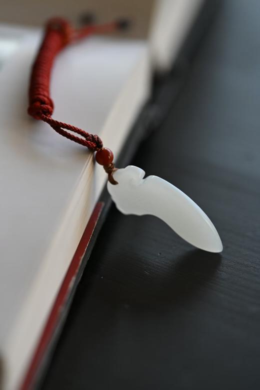 玉戈·和田白玉吊坠【嘉石2626】 商品图2