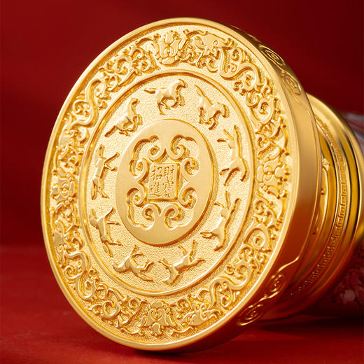 朱炳仁铜 鸿运当头 商品图3