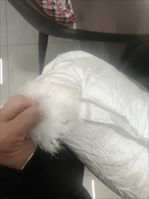 【33道工序正规无异味羽绒】散装1斤98鹅绒无菌95鸭绒羽绒服羽绒被填充物白大朵 商品图9