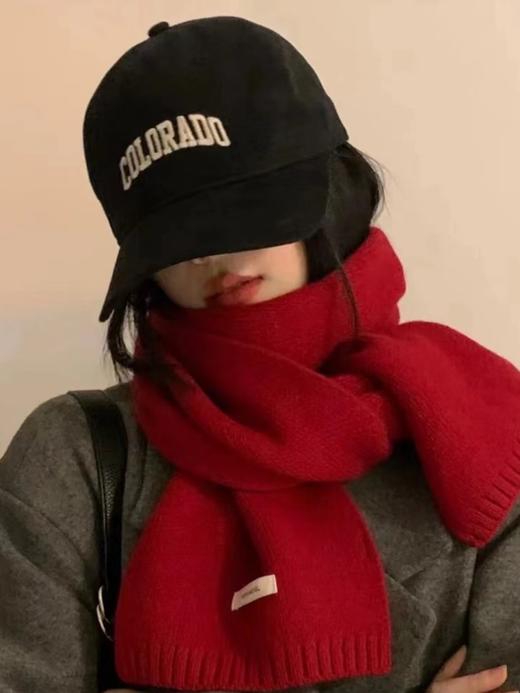 【百图lulu好物】【韩式氛围感围巾】100%羊毛围巾 商品图0