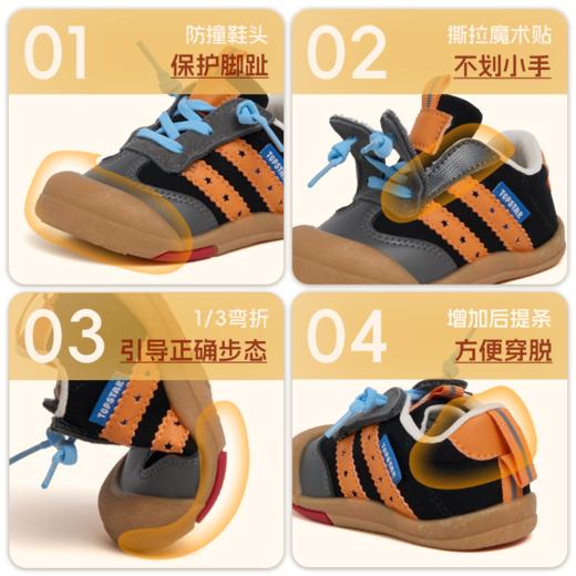 【云优选】TOPSTAR儿童运动鞋男童户外防滑鞋女童透气休闲鞋6068 商品图2