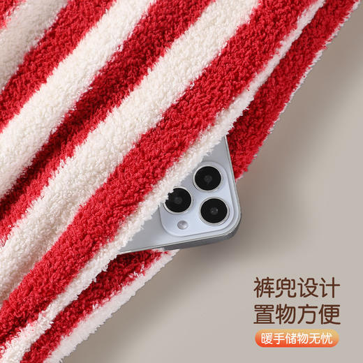 【M-2XL】猫人女生秋冬款半边绒家居服套装 商品图11