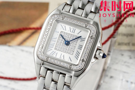 AF卡地亚猎豹系列 PANTHERE猎豹满钻面 满天星 女士腕表 小号表盘尺寸：22×30.3mm 商品图2