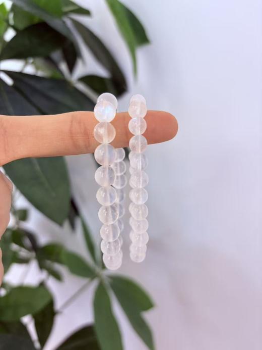 【云意轩珠宝】白月光 水晶 月光石手串 含证书 商品图1