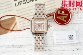 AF卡地亚猎豹系列 PANTHERE猎豹满钻面 满天星 女士腕表 小号表盘尺寸：22×30.3mm