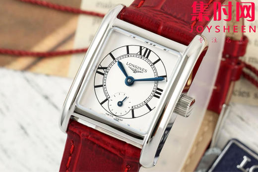 AF浪琴新款迷你黛绰维纳系列 方形女士腕表 优雅问世，开启崭新篇章！
表盘尺寸：21.50毫米x 29.00毫米 商品图1