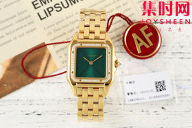 AF卡地亚猎豹系列 PANTHERE猎豹新字面 女士腕表 中号表盘尺寸：27×37mm