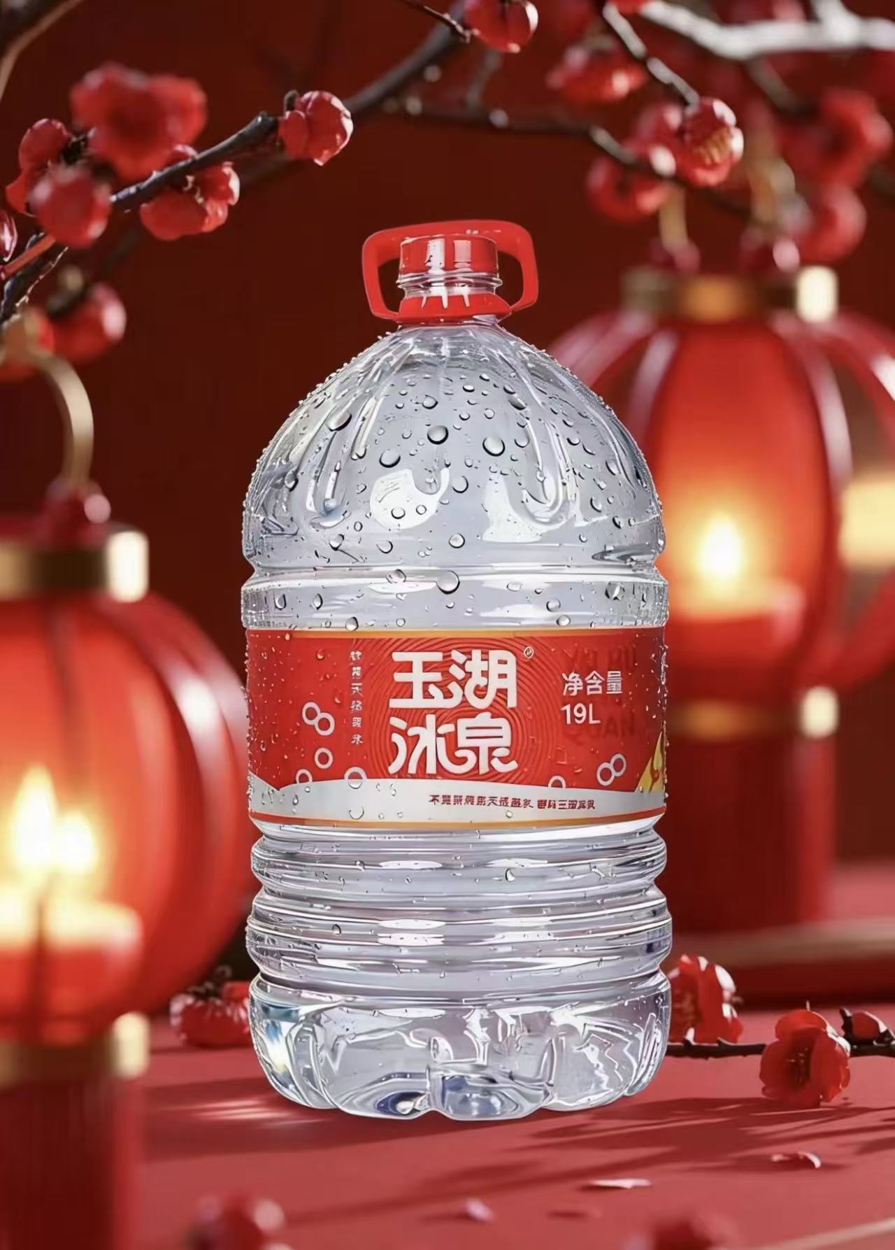 玉湖冰泉饮用天然水19L/桶