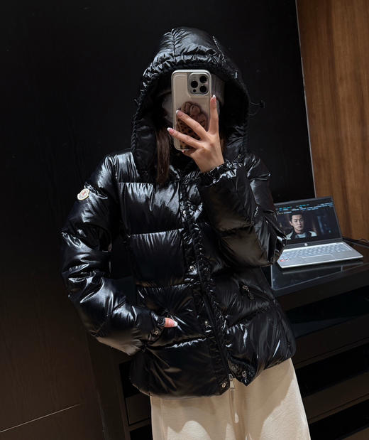 蒙𝐊爆款Glareins新款收腰小蛮腰羽绒服102404 商品图2