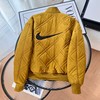 NK复古正反双面穿菱格羽绒棉服   商品缩略图5