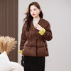 丁摩 新中式国风羽绒服女短款冬季新款巨好看90白鸭绒保暖外套5ZF-6739 商品缩略图2