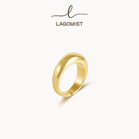 【宋佳&王栎鑫&弦子同款】Lagomist拿铁系列 | 金/银咖啡杯柄中号戒指