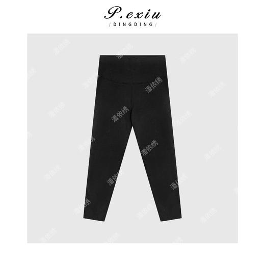 04-1潘依绣丁丁宠粉加绒磨毛加厚秋冬保暖显瘦打底裤 G7115 商品图3