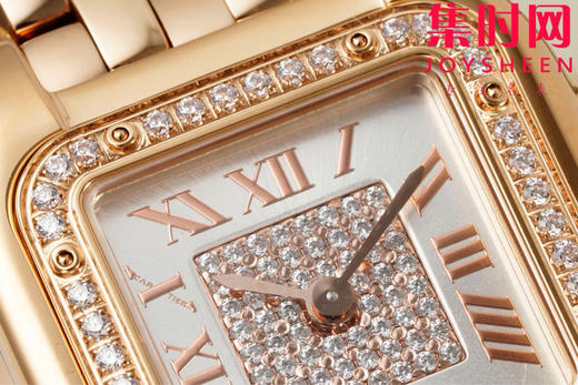 AF卡地亚猎豹系列 PANTHERE猎豹满钻面 满天星 女士腕表 小号表盘尺寸：22×30.3mm 商品图4