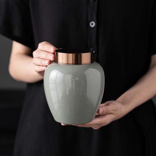 85元一套/一箱8套 富贵樟 【286-3合金盖 双瓷罐】 商品图1