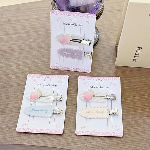 ZY清新粉莓滑板夹XMH对夹-纪念日百货门店同款169098955 商品图2