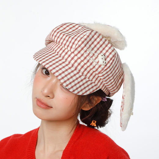 豆豆兔耳朵八角鸭舌帽-纪念日百货门店同款169146216 商品图4