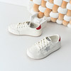 经典鲨2026年春专柜新品韩版平底系带百搭休闲板鞋小白鞋女KW142-617011 商品缩略图1