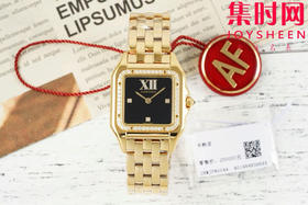 AF卡地亚猎豹系列 PANTHERE猎豹新字面 女士腕表 中号表盘尺寸：27×37mm