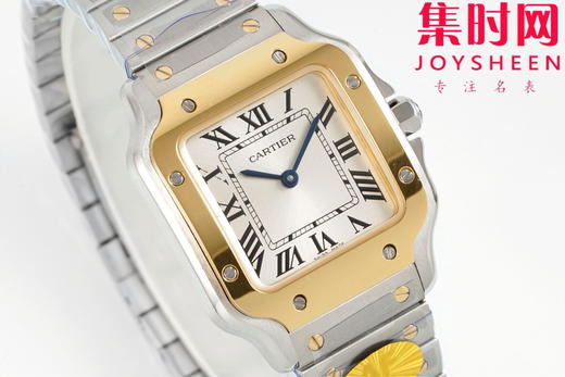 AF卡地亚桑托斯 山度士系列 女款迷你尺寸 迷你山度士 女士腕表 表盘尺寸：27×34.5mm 商品图2