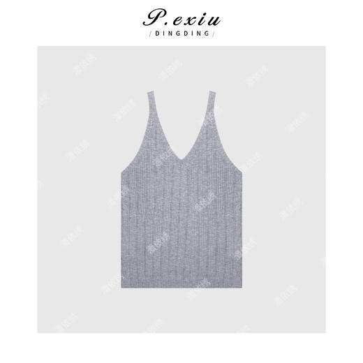 04-2潘依绣丁丁宠粉韩系简约慵懒风长袖套装Q56771 商品图2