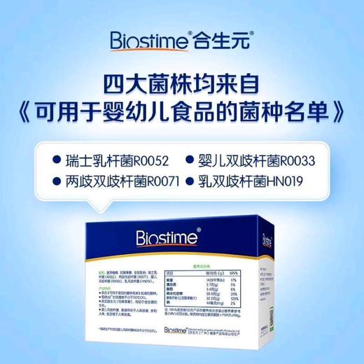 合生元益生菌固体饮料96g/盒（奶味）含婴儿双歧杆菌 商品图5