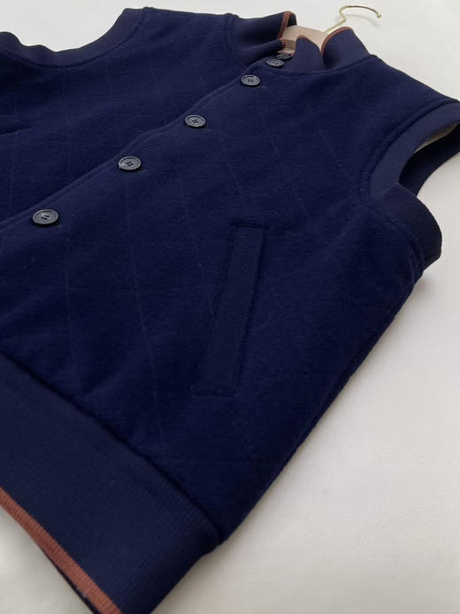 LP男士立领羊毛混纺马甲背心！自己备注号码 商品图4