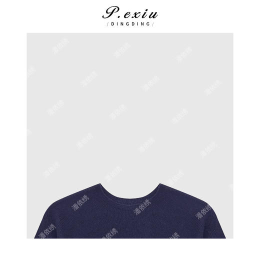 04-2潘依绣丁丁宠粉时尚高级简约百搭打底衫Q8461 商品图2