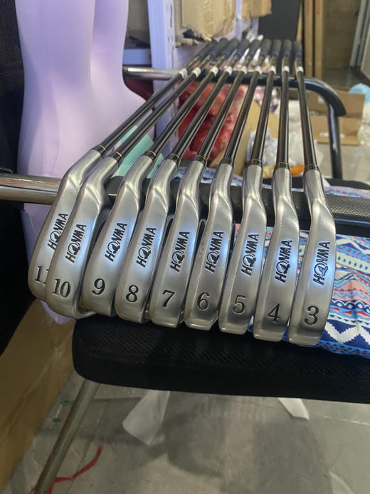 二手正品几乎全新HONMA三星铁杆组.原价68000元 商品图9