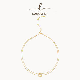 【秦岚&于文文&万妮达&刘孜同款】Lagomist拿铁系列 | 金/银咖啡豆项链