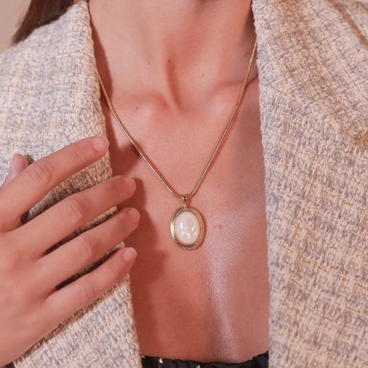 Ancient Rome古罗马时期 | 巴比伦白贝项链 商品图3