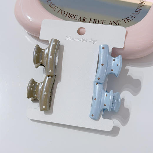 打点珠光组合小抓夹（4个）-纪念日百货门店同款169248116 商品图2