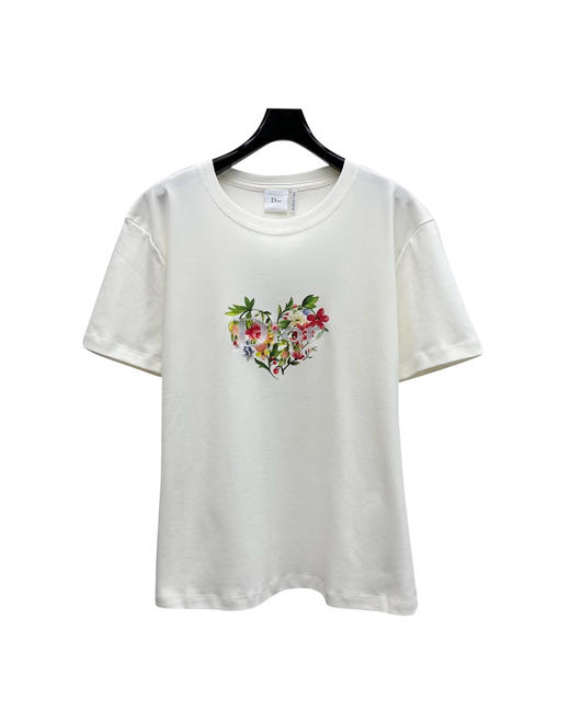 女款印花刺绣短袖T恤ba010 商品图0