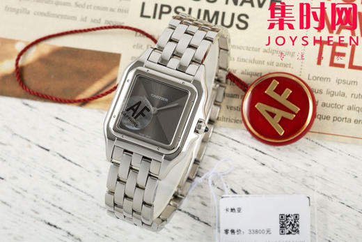 AF卡地亚猎豹系列 PANTHERE猎豹新字面 女士腕表 中号表盘尺寸：27×37mm 商品图0