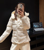 蒙𝐊爆款Glareins新款收腰小蛮腰羽绒服102404 商品缩略图5
