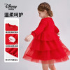 【加绒】【130-165】迪士尼女童冬款加绒公主连衣裙 商品缩略图3