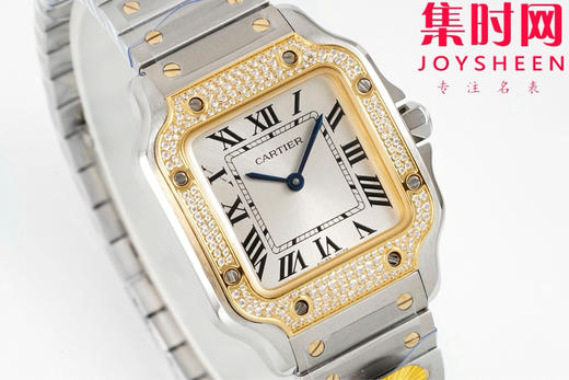 AF卡地亚桑托斯 山度士系列 女款迷你尺寸 迷你山度士 女士腕表 表盘尺寸：27×34.5mm 商品图2