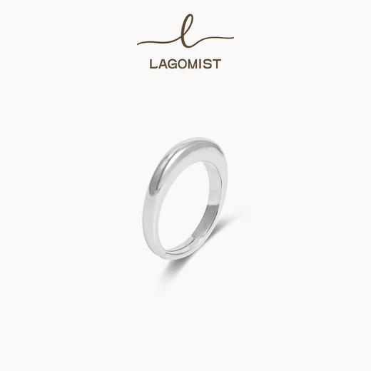 【于文文&张婧怡&王栎鑫同款】Lagomist拿铁系列 | 金/银咖啡杯柄小号戒指 商品图1