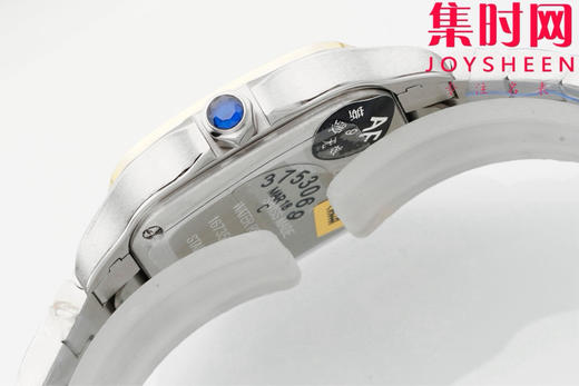 AF卡地亚桑托斯 山度士系列 女款迷你尺寸 迷你山度士 女士腕表 表盘尺寸：27×34.5mm 商品图5