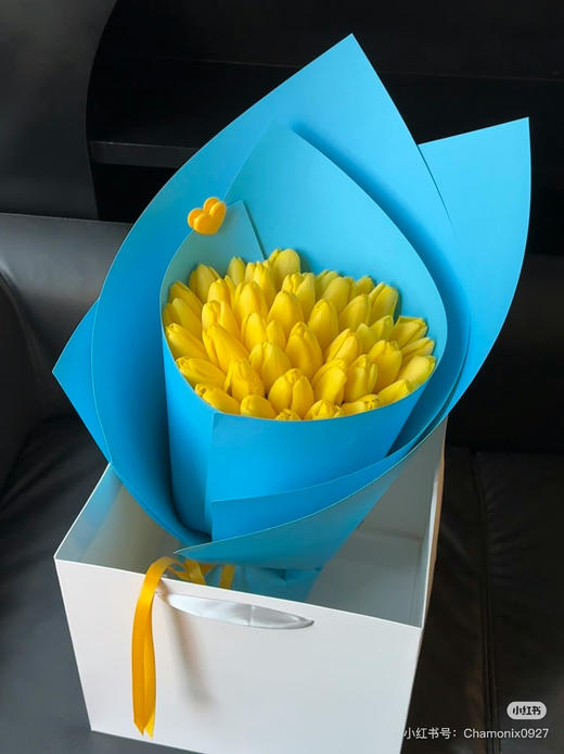 【国产郁金香】 黄色  约10支/扎 商品图1