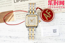 AF卡地亚猎豹系列 PANTHERE猎豹满钻面 满天星 女士腕表 小号表盘尺寸：22×30.3mm