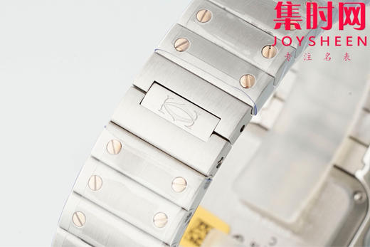 AF卡地亚桑托斯 山度士系列 女款迷你尺寸 迷你山度士 女士腕表 表盘尺寸：27×34.5mm 商品图8