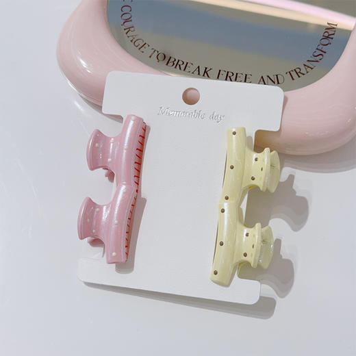打点珠光组合小抓夹（4个）-纪念日百货门店同款169248116 商品图3