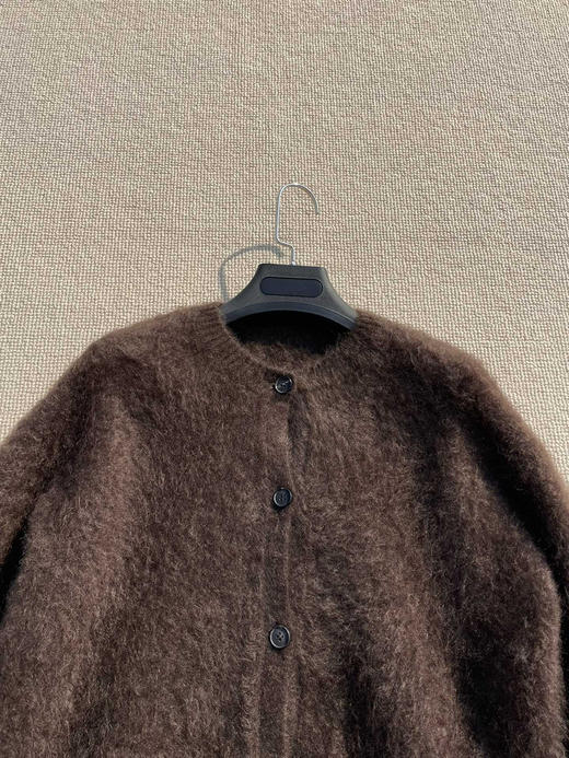 125-6排他性独家圆正 小禾 26ss牦牛绒拉毛 针织开衫 极限特惠啦啦啦啦 商品图8