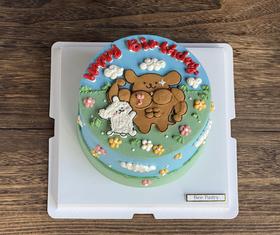 线条小狗 肌肉款