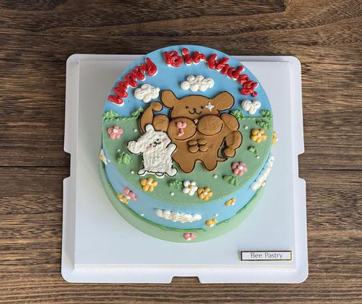 线条小狗 肌肉款 商品图0