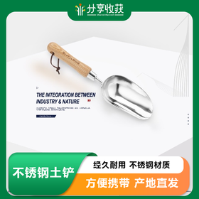 不锈钢土铲 基地直发 | 公平贸易 * Stainless Steel Hand Potting Scoop